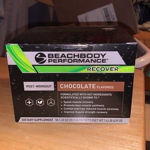 Beachbody Chocolate Recover. UNOPENED box.